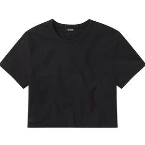 Cuts Clothing Black Crop Top